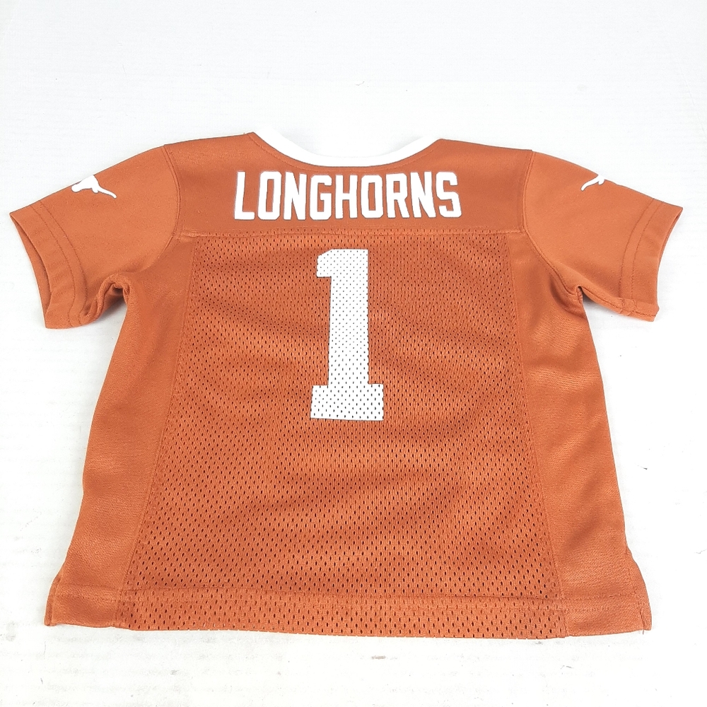 🍀🛍Knights Apparel Rivalry Threads UT No. 1 Football Jersey Size 2T Polyester - Picture 6 of 6
